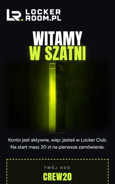 Mail witający w koncie klienta