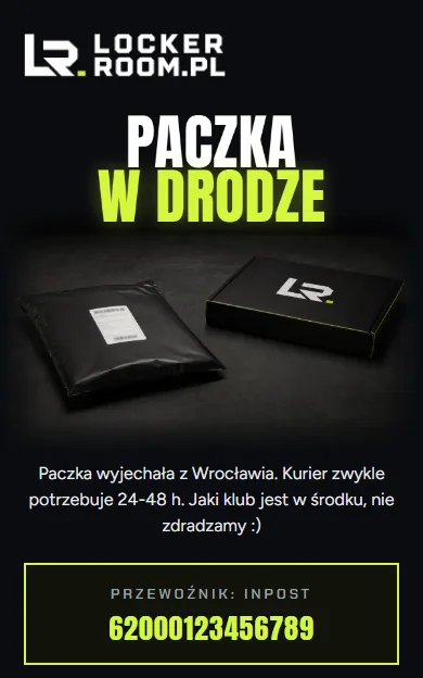 Mail o wysłanej paczce
